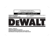 DeWalt DWE4549N Instruction Manual