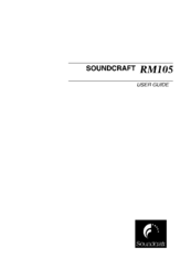 SoundCraft RM105 User Manual