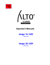 Alto IMAGE 20 120V Operator's Manual