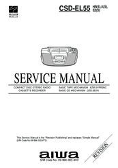 Aiwa CSD-EL55HRS Service Manual