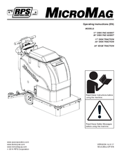 RPS MICROMAG 17'' DISK PAD ASSIST Operating Instructions Manual