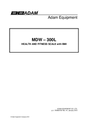 Adam MDW - 300L User Manual