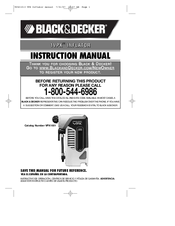 Black & Decker 1VPX Instruction Manual