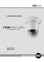 RCF FORUM FDC9900 User Manual