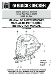 Black & Decker Linea PRO KS550K Instruction Manual