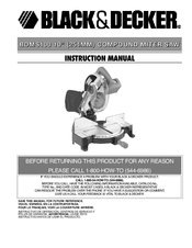 Black & Decker BDMS100 Instruction Manual
