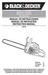 Black & Decker GGK45 Instruction Manual