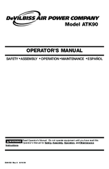 DeVilbiss ATK90 Operator's Manual