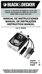 Black & Decker BDI200 Instruction Manual