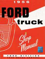 Ford 1956 Truck Shop Manual