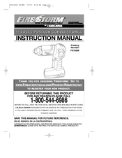 Black & Decker FireStorm FS18SW Instruction Manual