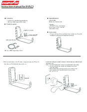 DigiPower PowerCase IP-PLC3 Instruction Manual