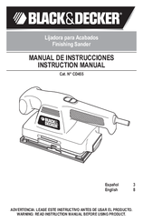 Black & Decker CD455 Instruction Manual