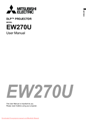 Mitsubishi Electric EW270U User Manual