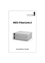 G&D NEO-FiberLink-2Rx Installation Manual