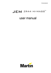 Martin ZR44 Hi-Mass User Manual