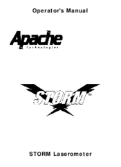 Apache Technologies STORM Operator's Manual