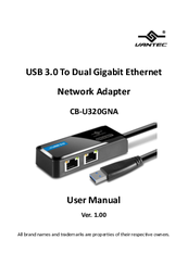 Vantec CB-U320GNA User Manual
