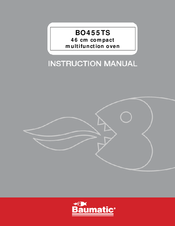 Baumatic BO455TS User Manual
