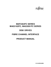 Fujitsu MAG3182FC SERIES Product Manual