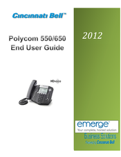 Polycom Cincinnati bell 650 User Manual