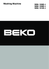 Beko WML 15105 J User Manual