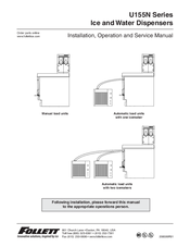 Follett U155N Series Installation, Operation And Service Manual