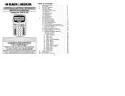 Black & Decker BDCAL100 Instruction Manual