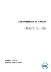 Dell UltraSharp 27 UP2715K User Manual