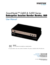 Patton SmartNode SN5480/64P/EUI User Manual