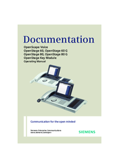 Siemens OpenScape Voice Operating Manual