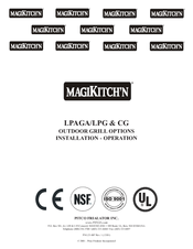 MagiKitch'n LPG-60 Options Installation - Operation