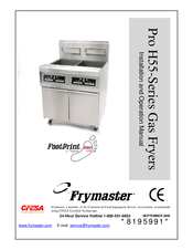 Frymaster Pro FMPH55 Installation And Operation Manual