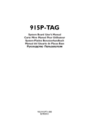DFI 915P-TAG User Manual