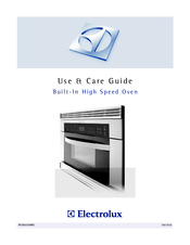 Electrolux Built-In High Speed Oven Use & Care Manual