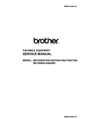 Brother FAX-4100 Service Manual