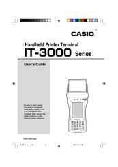 Casio IT-3000M53E User Manual