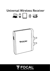Focal Universal Wireless Receiver User Manual