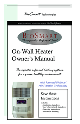 BioSmart BIO-1400 OWA Owner's Manual