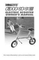 Trikke Bikke Owner's Manual
