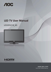 AOC LE32D5210_65 User Manual