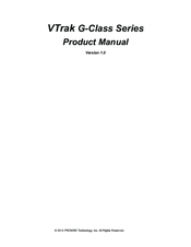 Promise Technology VTrak G1100 Product Manual