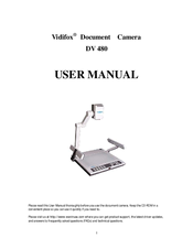 Vidifox DV 480 User Manual
