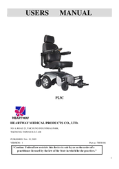 Heartway Medical Products P23C User Manual