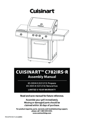 Cuisinart 85-3034-0 Assembly Manual