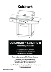 Cuisinart G51216 Assembly Manual