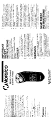Norelco 725RL User Manual