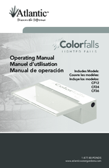 Atlantic ColoFalls CF36 Operation Manual