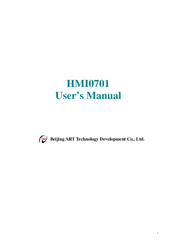 Art HMI0701 User Manual