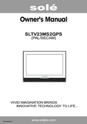 SOLE SLTV23MS2KPS Owner's Manual